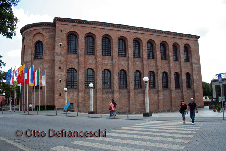 Palastaula des spätantiken Kaiserpalastes in Trier