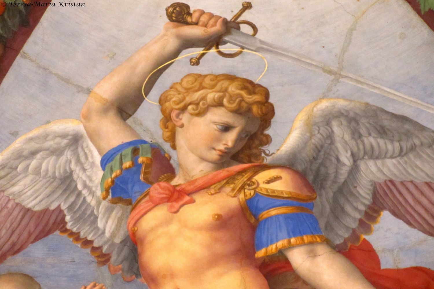 Palazzo Vecchio- Detail Malerei in der Hauskapelle