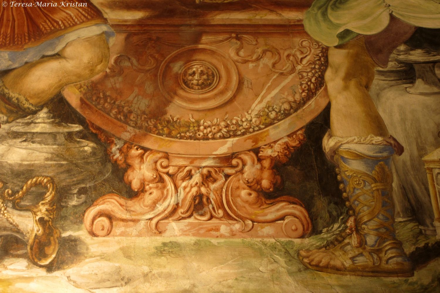 Palazzo Vecchio- Detail Malerei