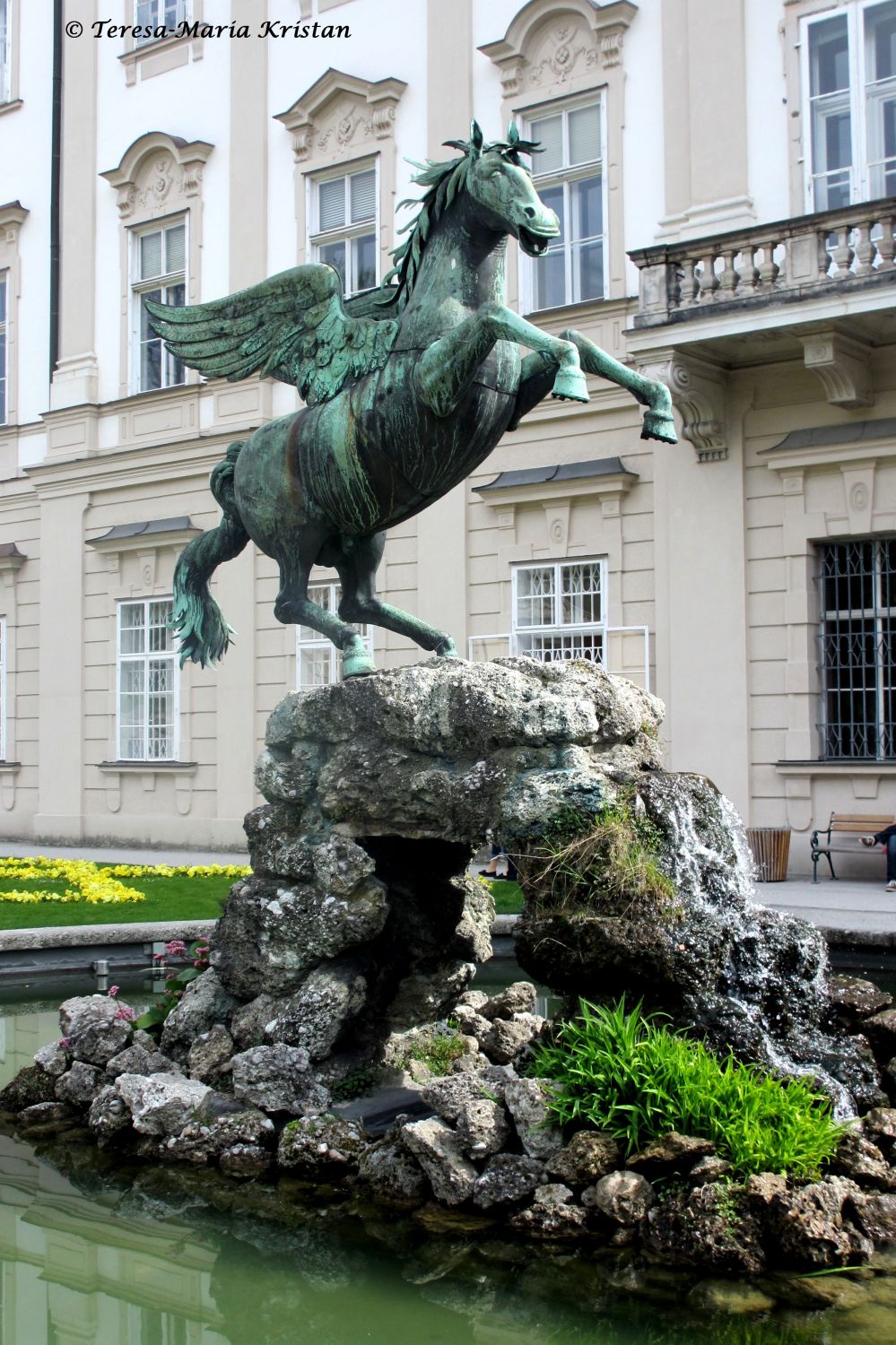 Pegasusbrunnen, Mirabellgarten