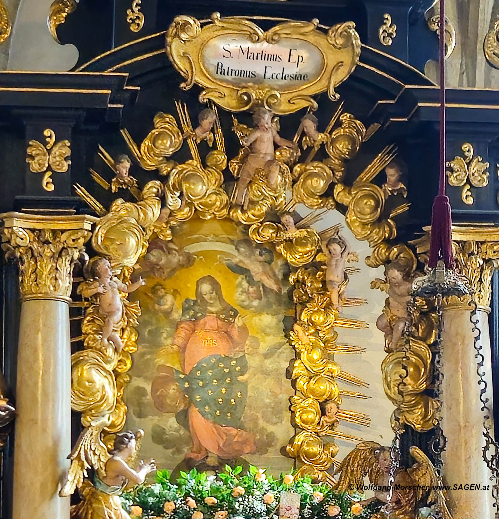 Pfarr- und Wallfahrtskirche hl. Martin, Ohlsdorf, Gnadenbild "Maria zur guten Hoffnung"