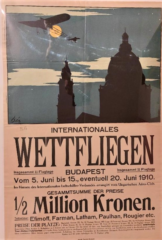 Plakat 1. Flugmeeting in Österreich-Ungarn 1910