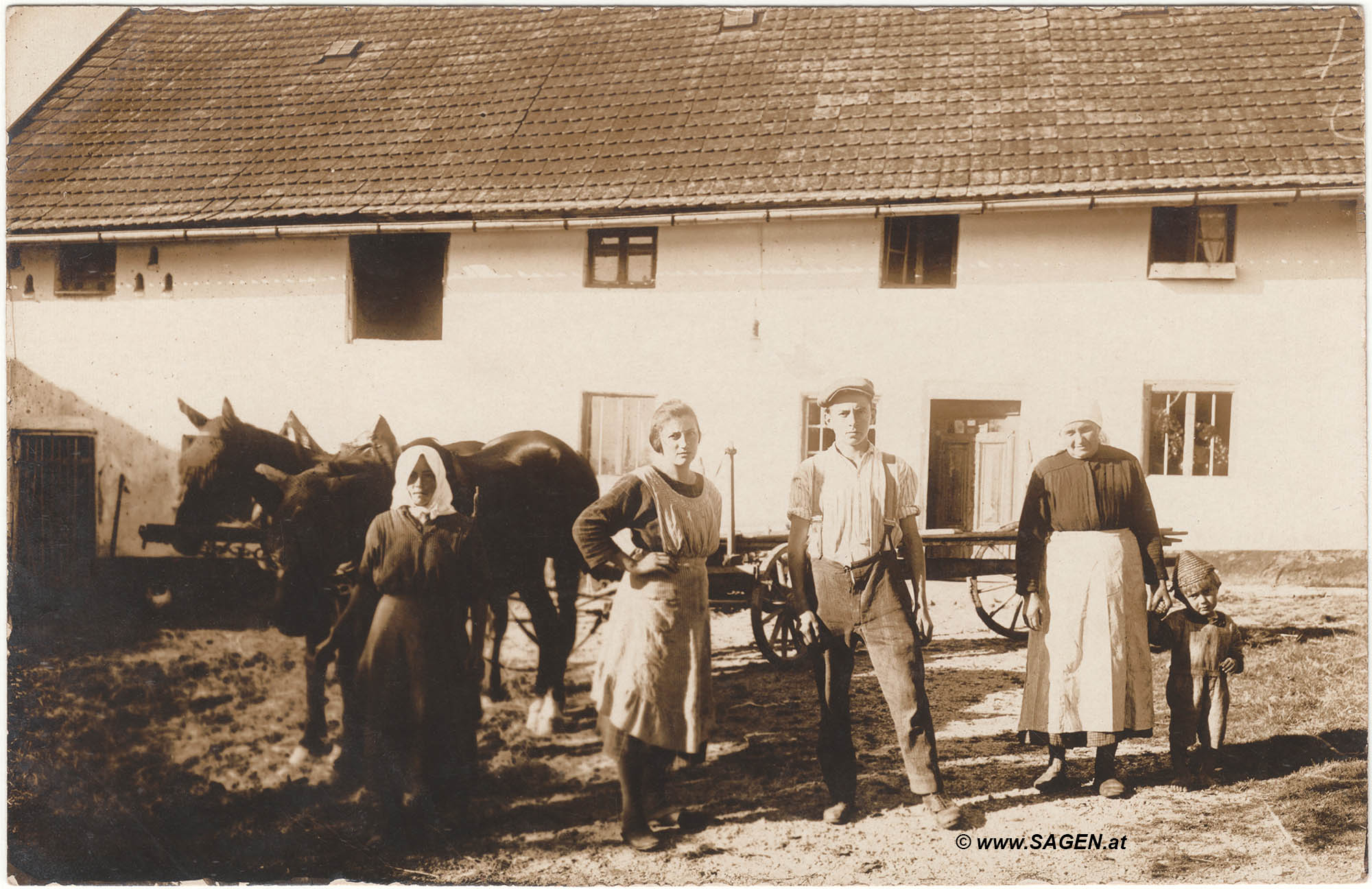 Porträt vor Landwirtschaft Oberösterreich