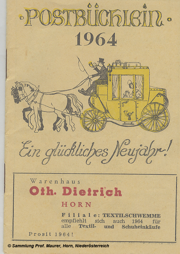 Postbüchlein 1964