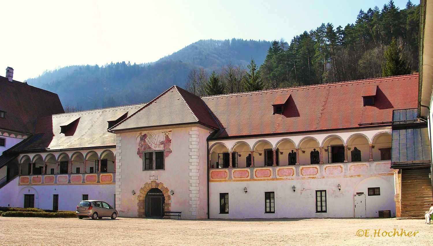 Prälatenhof der Karthause Gaming