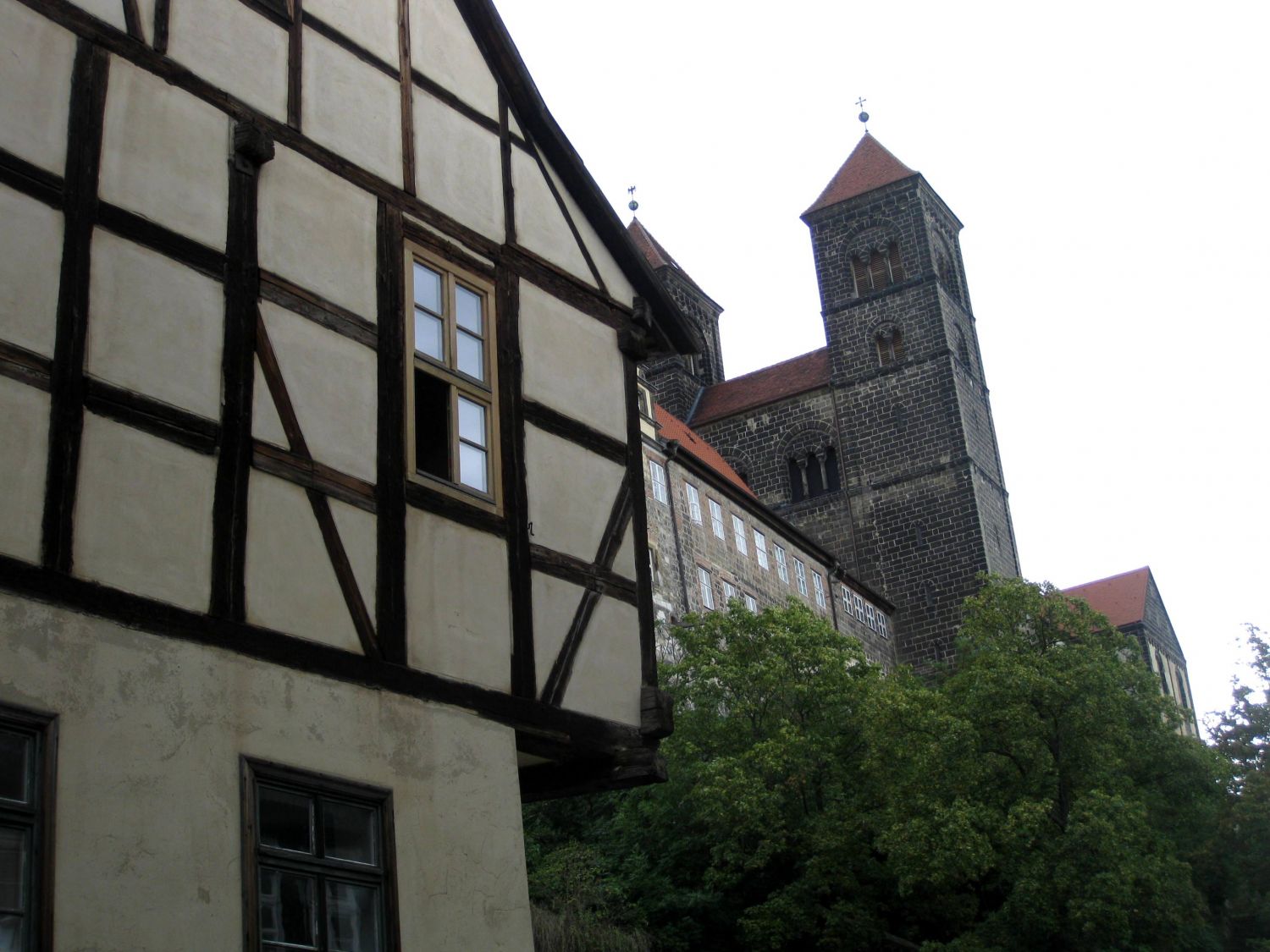 Quedlinburg Schlossberg mit Damenstift