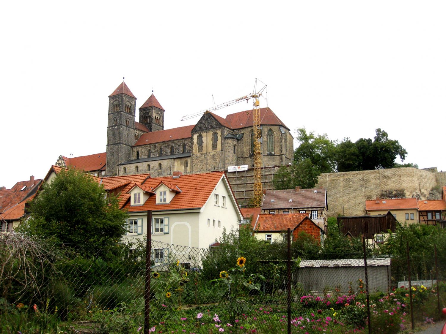 Quedlinburg Schlossberg mit Damenstift