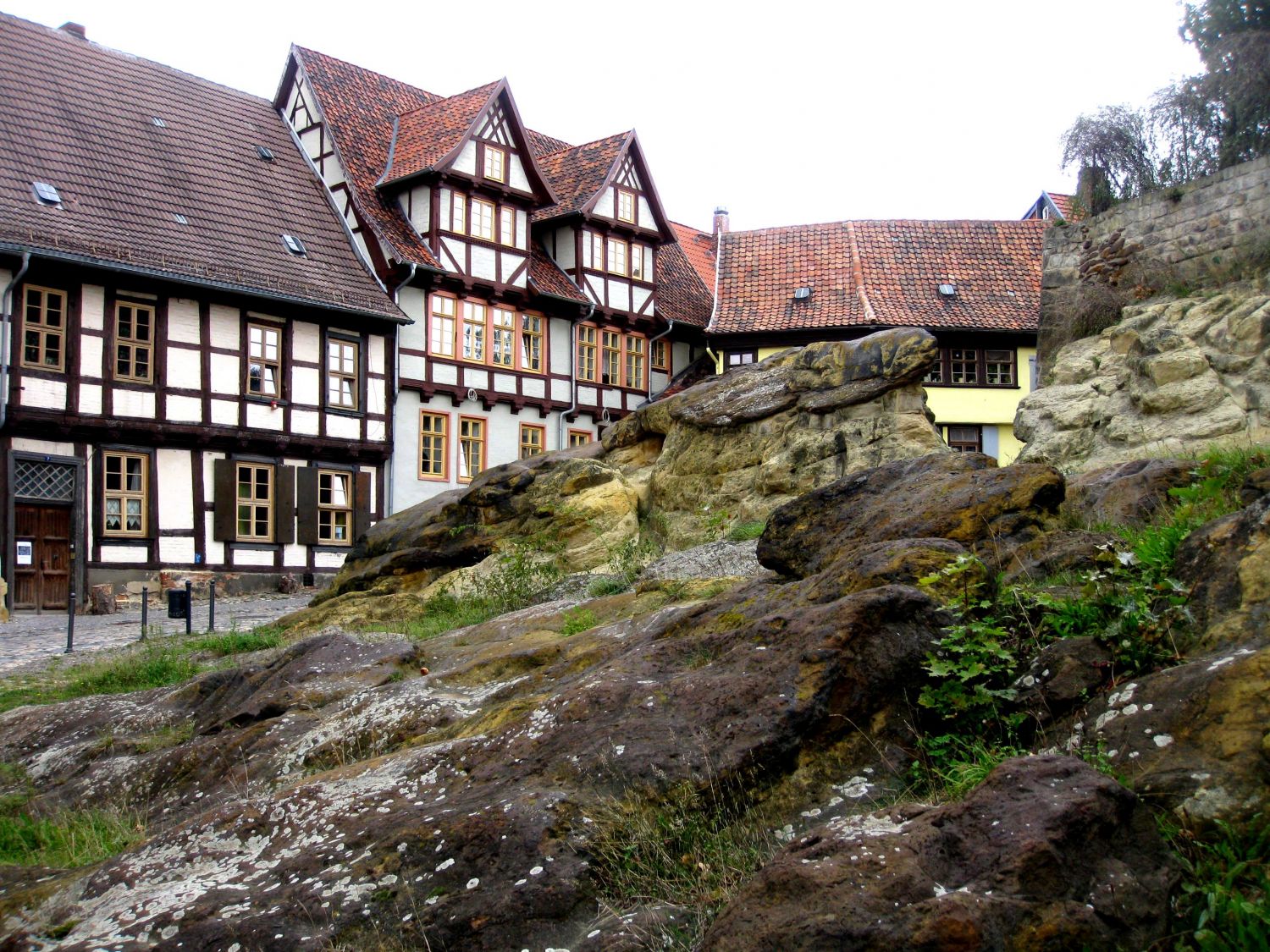 Quedlinburg Schlossberg mit Damenstift