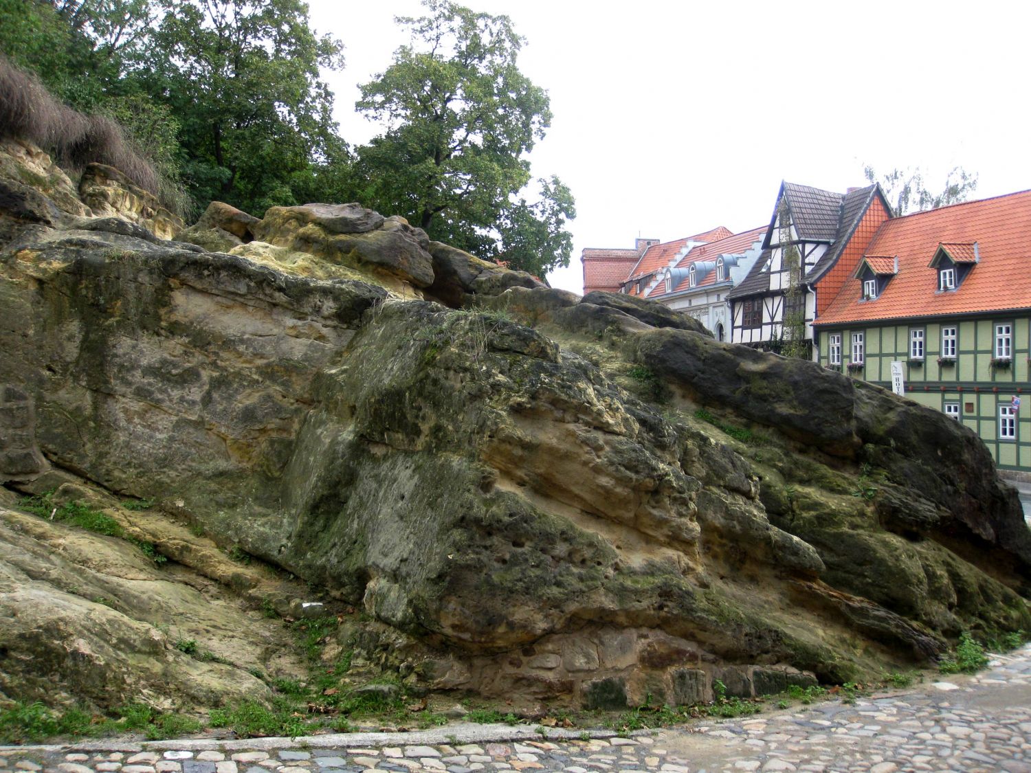 Quedlinburg Schlossberg mit Damenstift