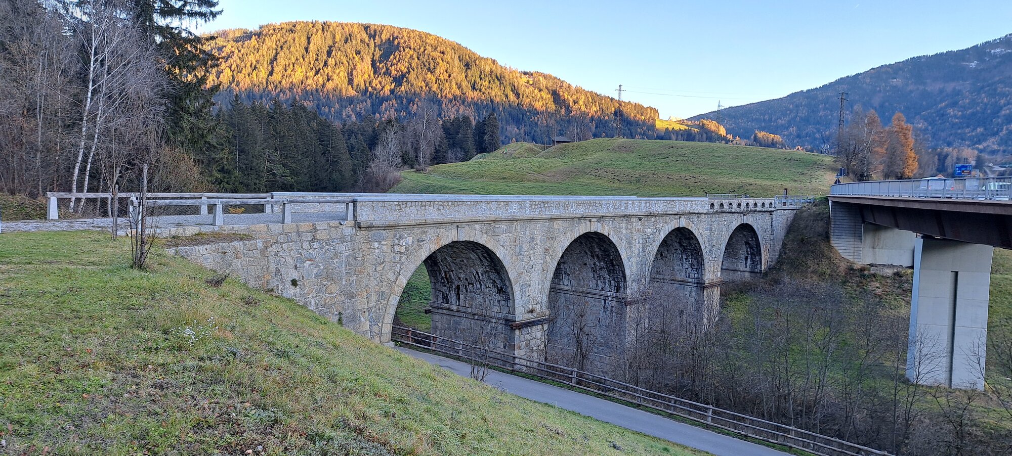 Rasner  Brücke im Pustertal
