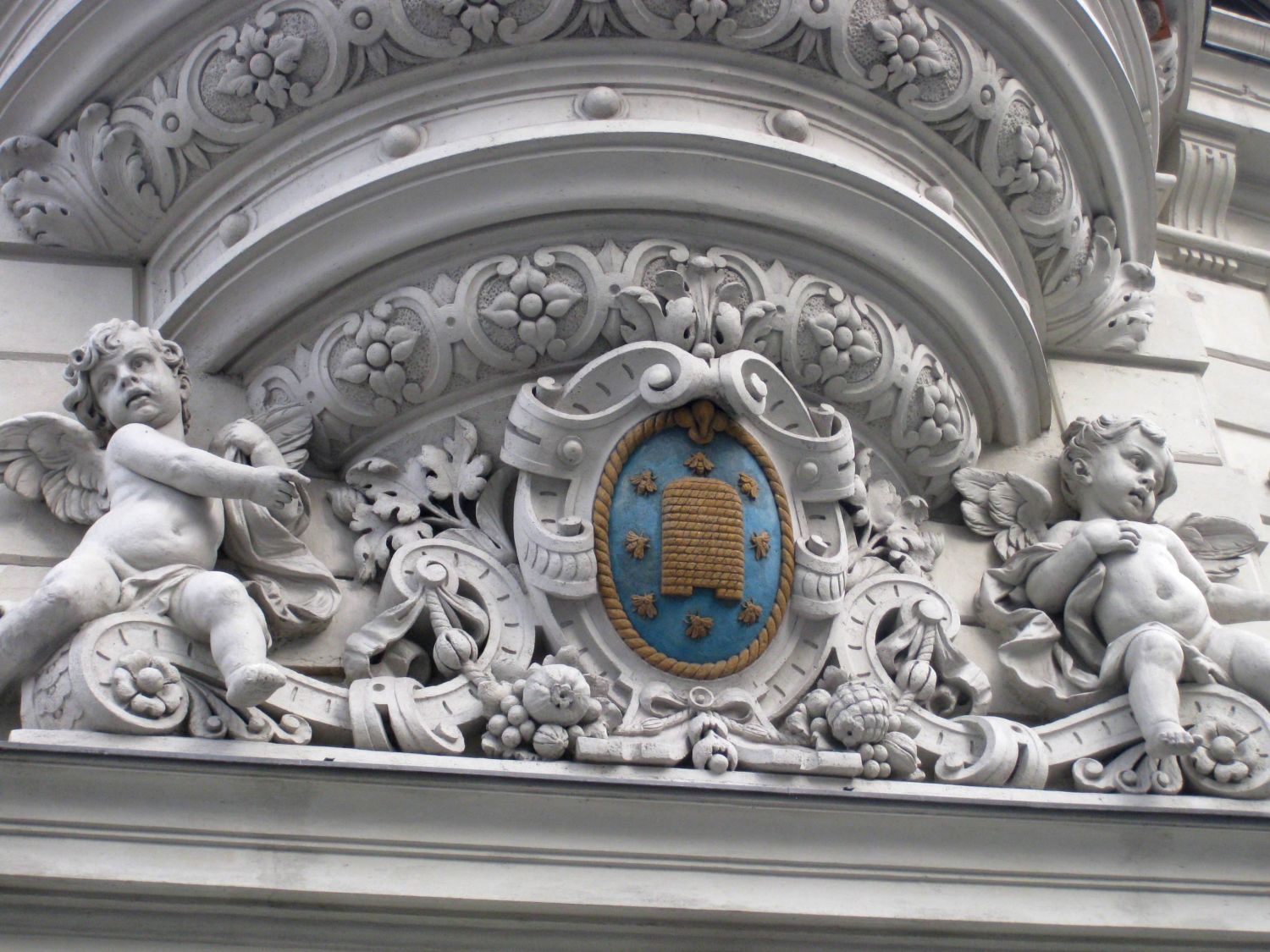 Rathaus Graz, Detail Fassade