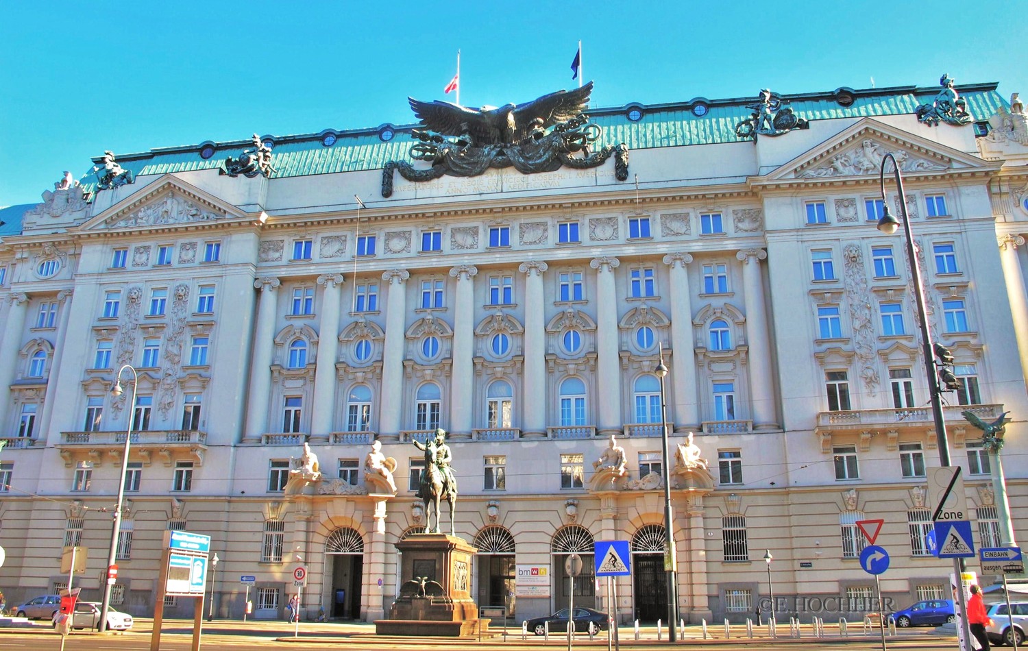Regierungsgebäude am Stubenring in Wien