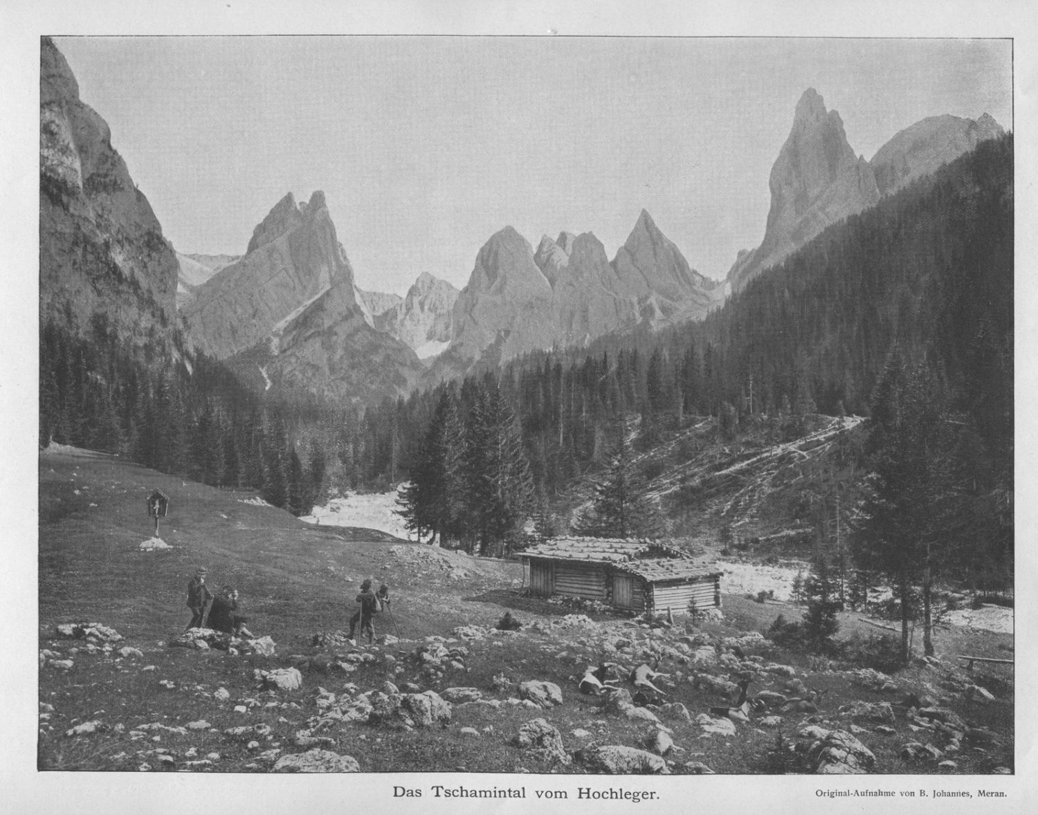 Reise durch das Bayerische Hochland und Tirol um 1910