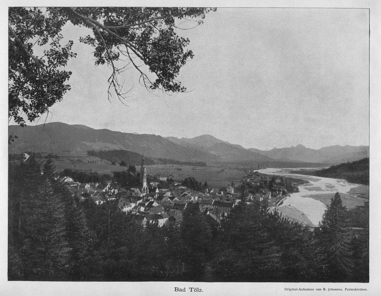 Reise durch das Bayerische Hochland und Tirol um 1910