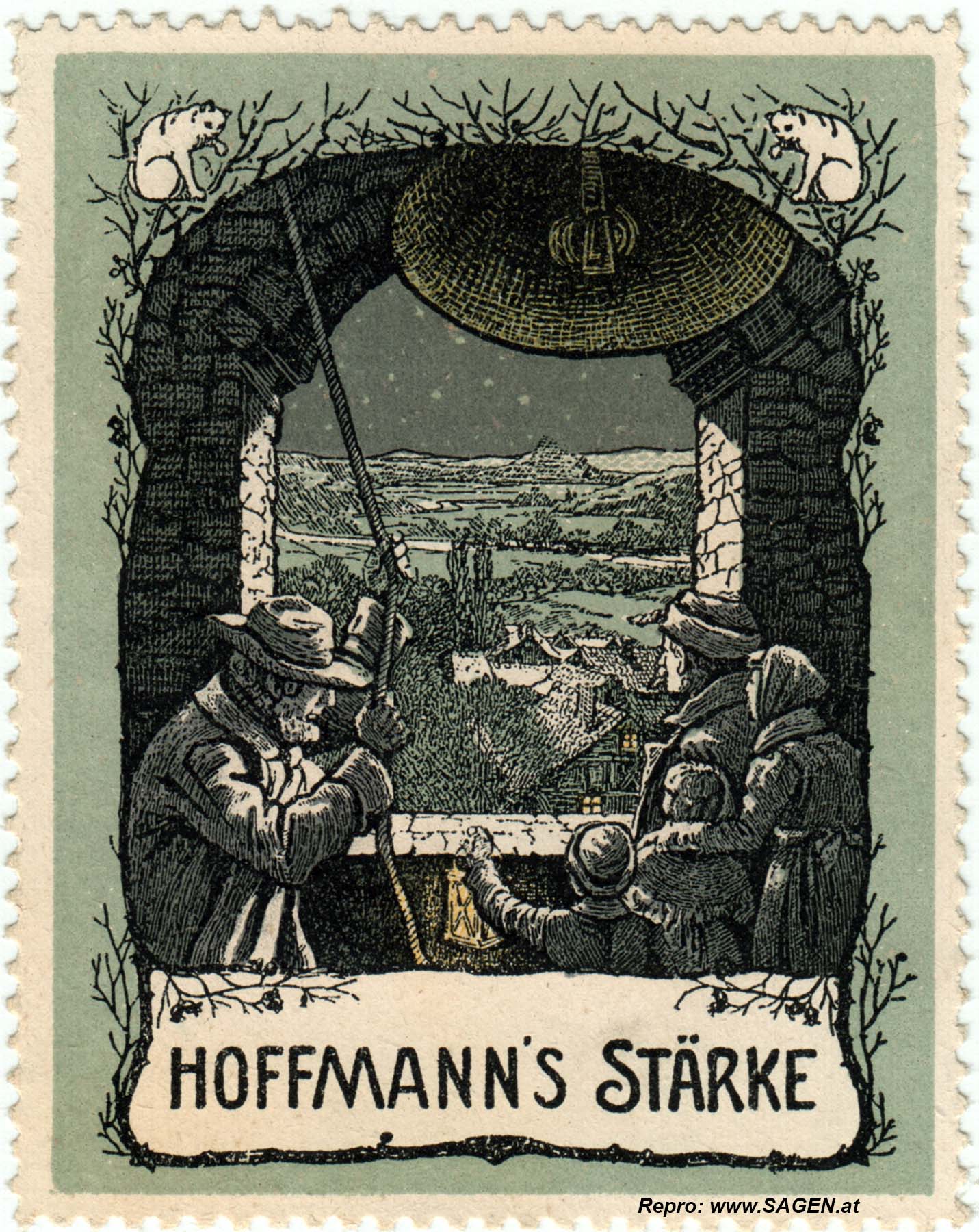 Reklamemarke Hoffmann's Stärke