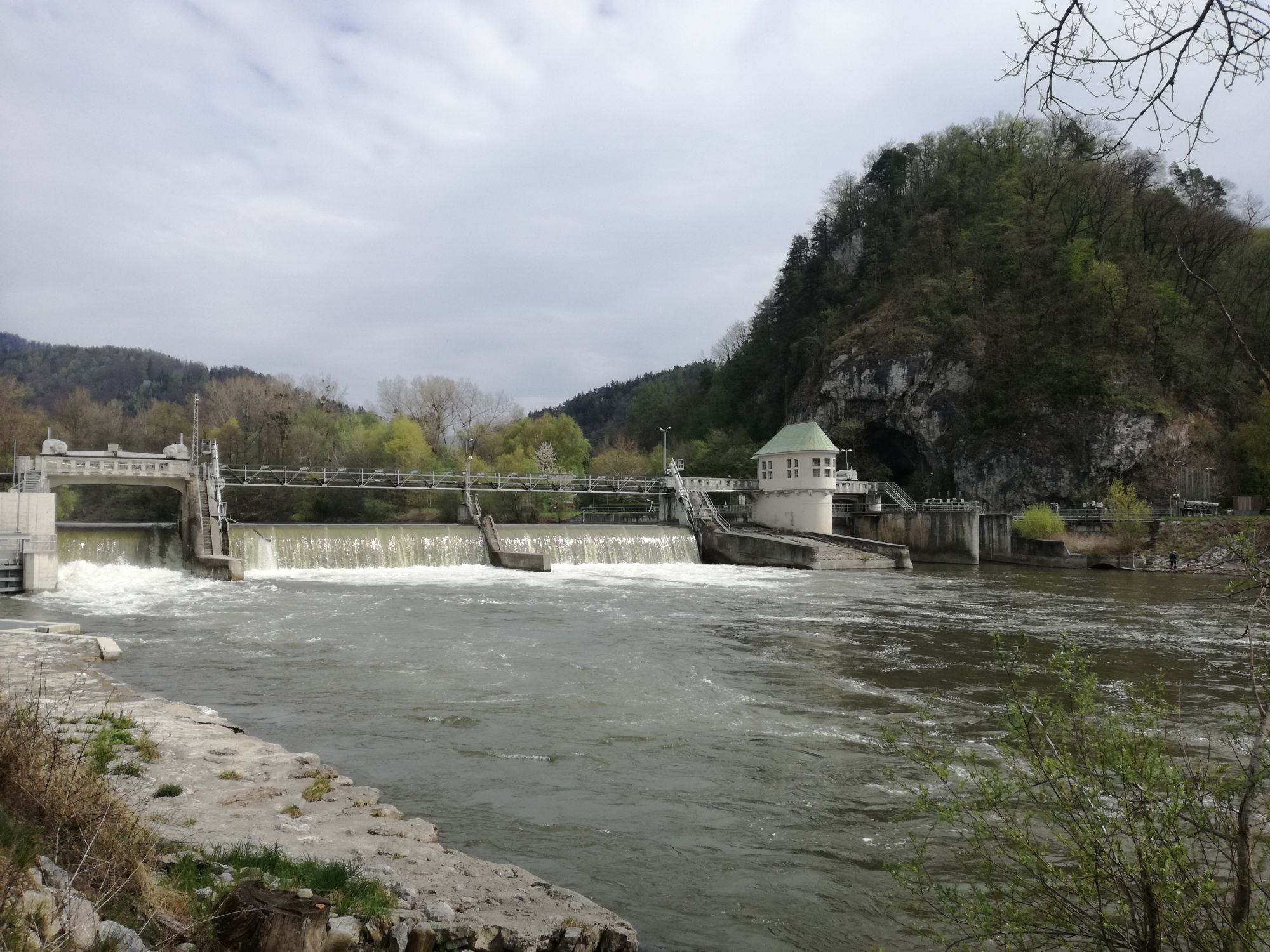 Restwasserkraftwerk an der Mur in Gratwein