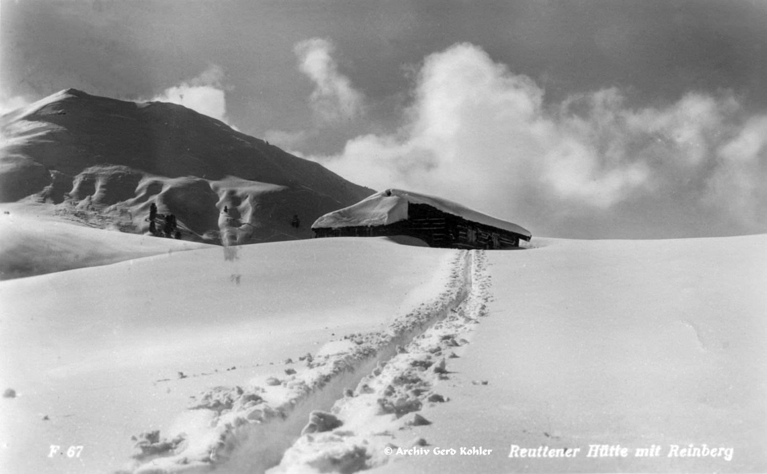 Reuttener Hütte und Reinberg 1933