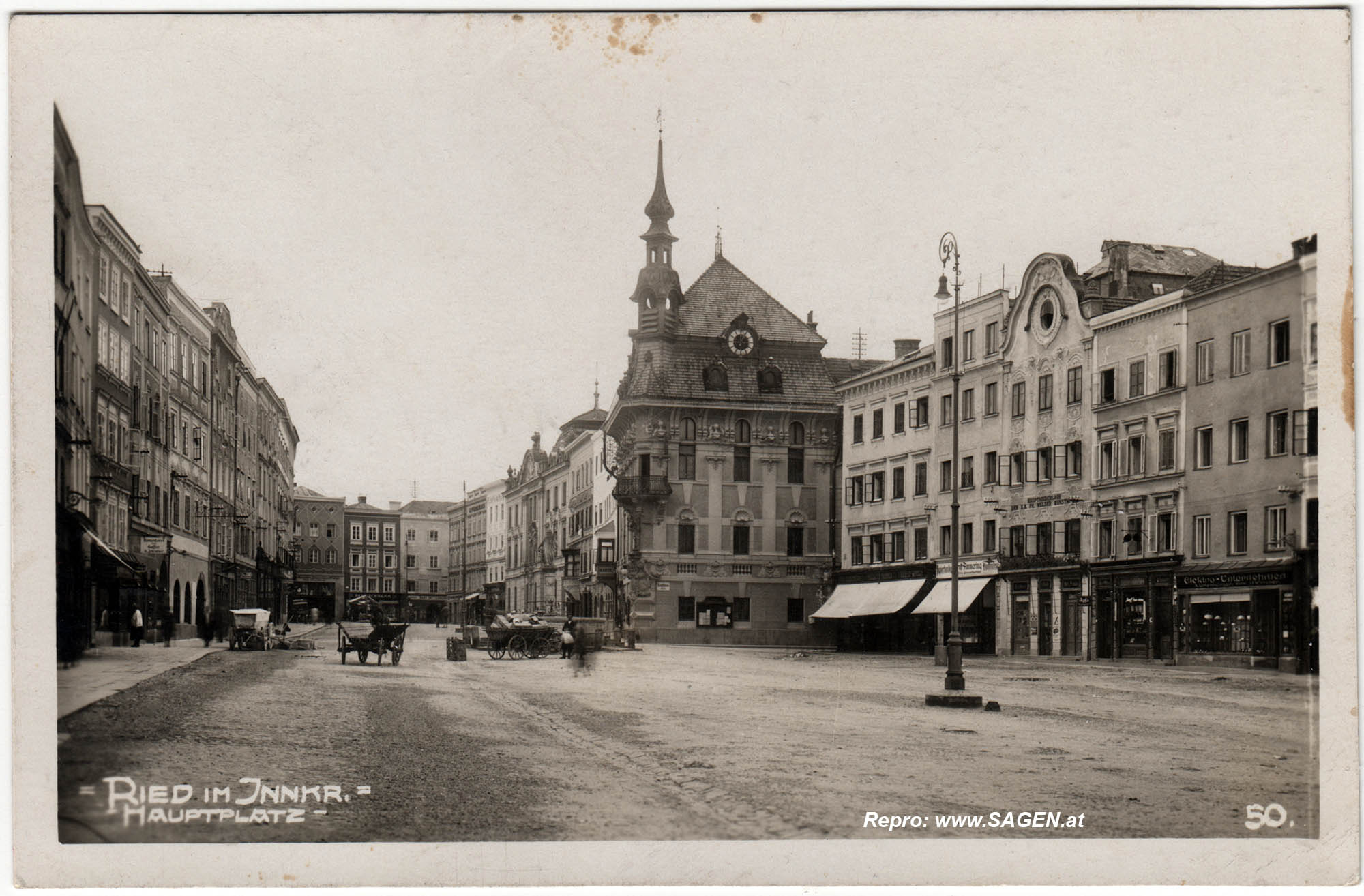 Ried im Innkreis, Hauptplatz 1930