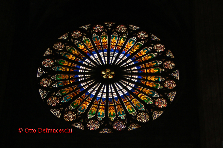 Rosette im Straßburger Münster