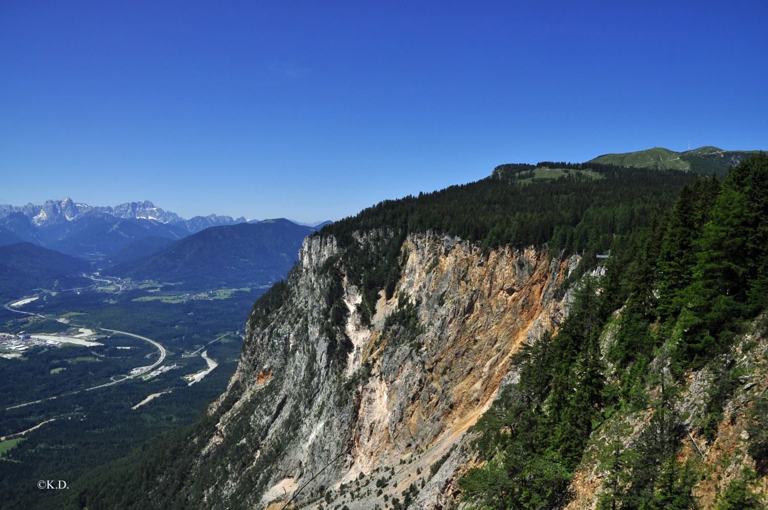 Rote Wand am Dobratsch