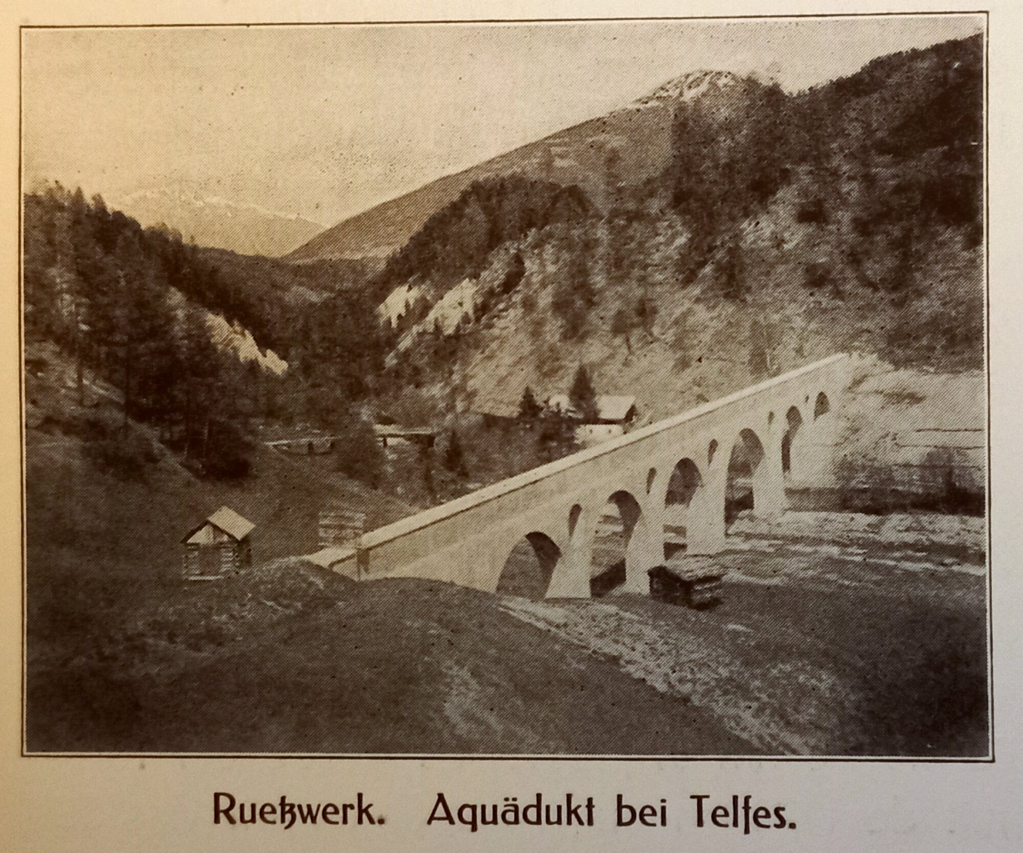 Ruetzwerk - Aquädukt bei Telfes