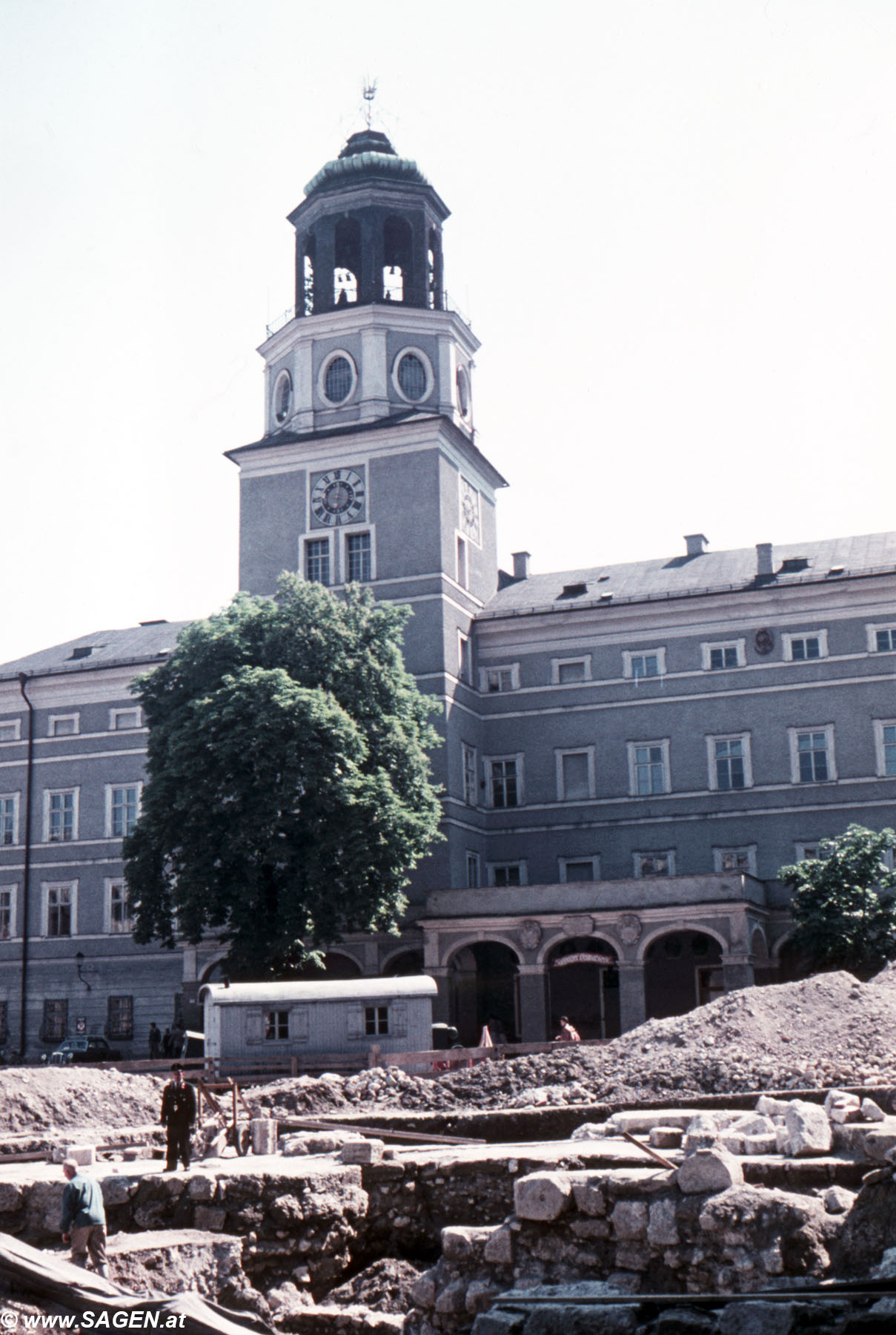 Salzburg Ausgrabungen 1950er - 1960er Jahre