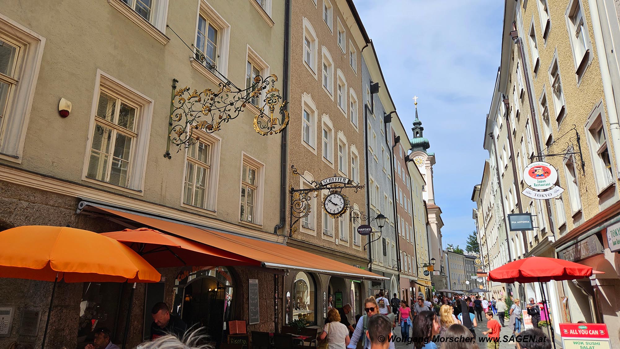 Salzburg Ausleger Linzer Gasse