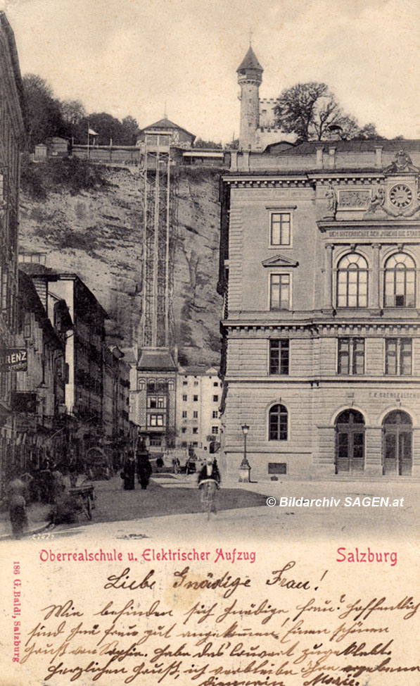 Salzburg Elektrischer Aufzug