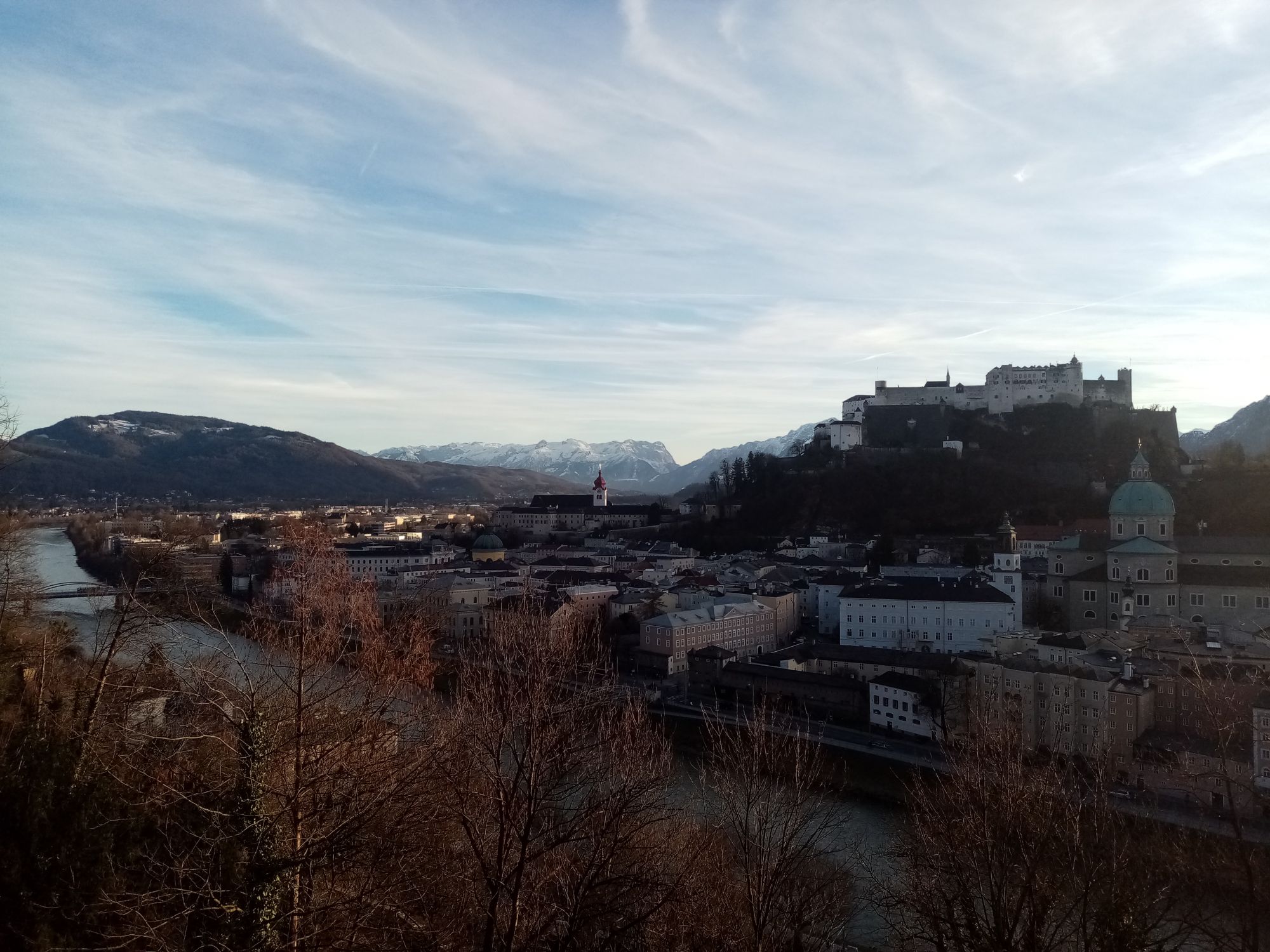 Salzburg vom Kapuzinerkloster