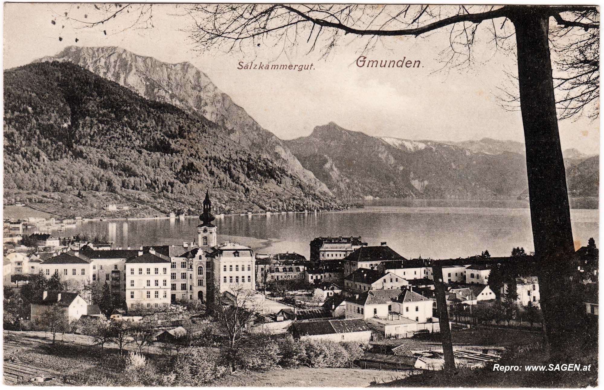 Salzkammergut Gmunden 1915