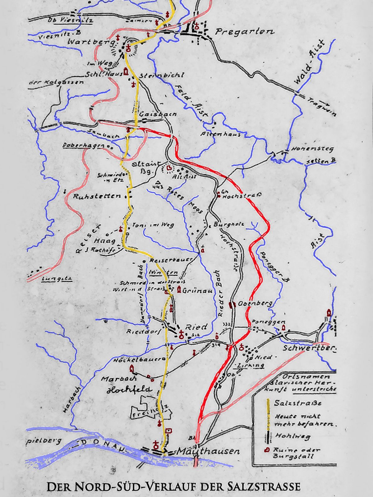 Salzstrasse im Mühlviertel