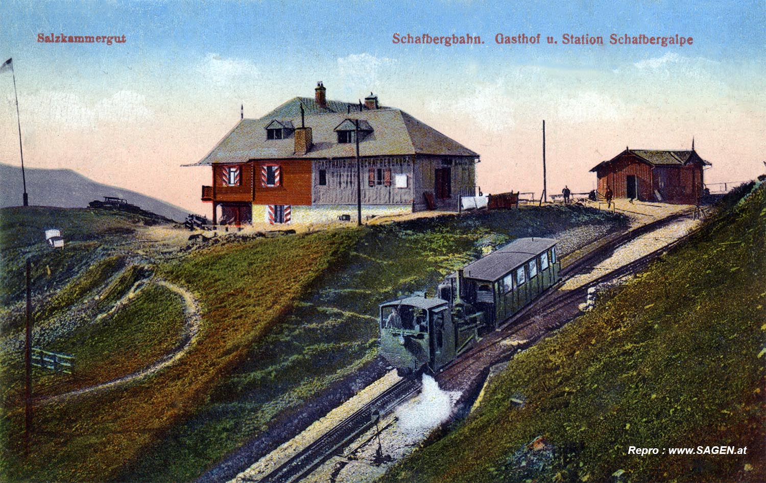 Schafbergbahn, Schafbergalpe