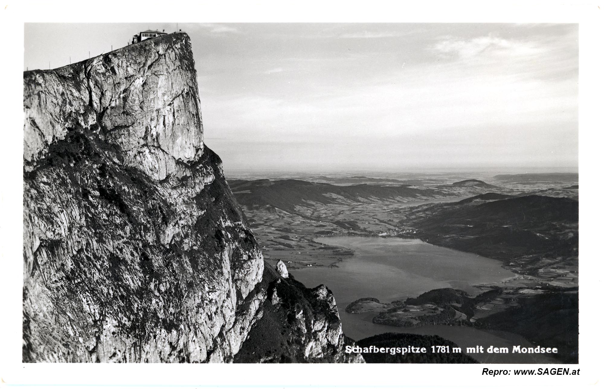 Schafbergspitze 1781m mit dem Mondsee