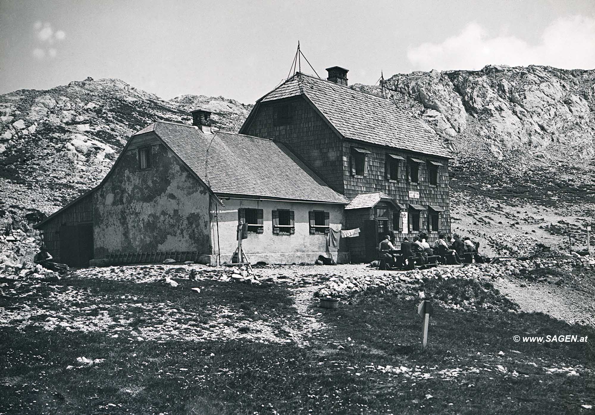 Schiestlhaus Hochschwabgruppe, um 1910