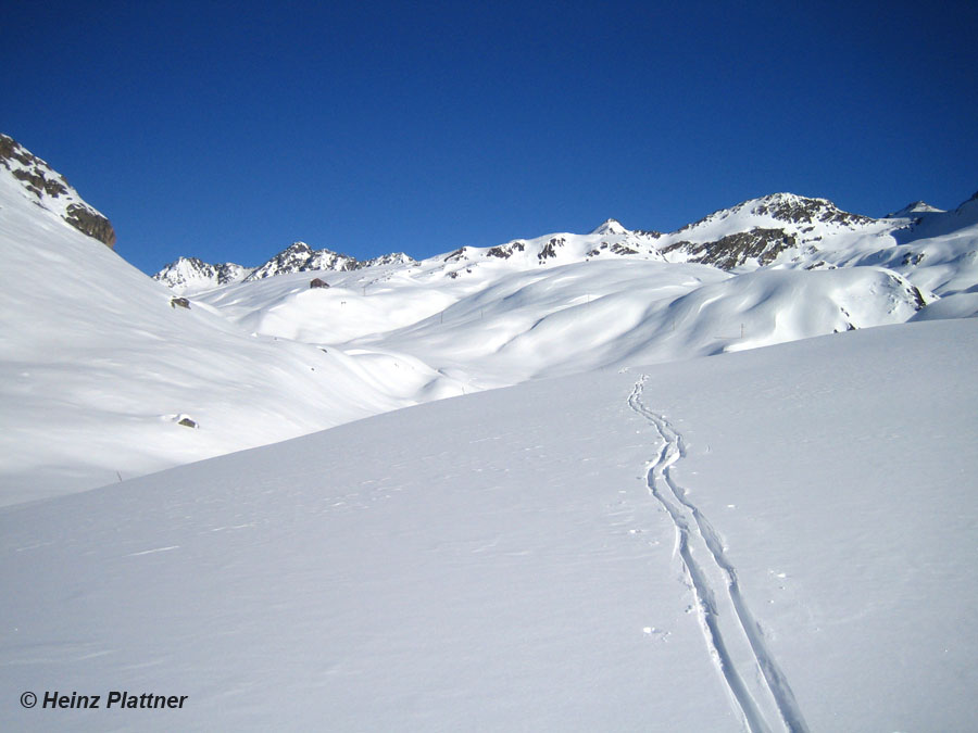 Schitour zur Heilbronner Hütte