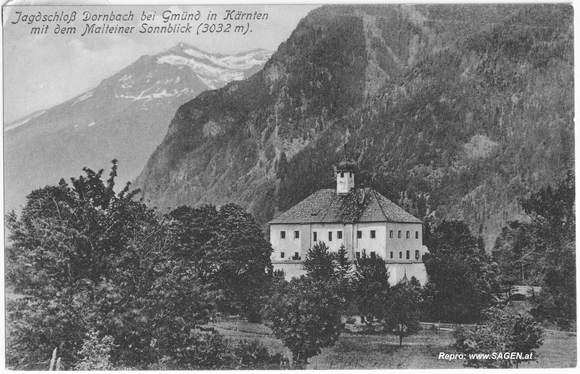 Schloss Dornbach Kärnten 1912