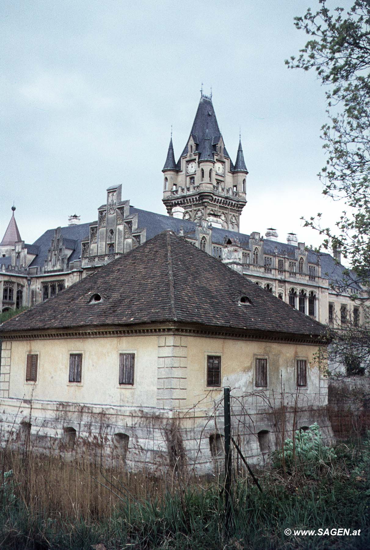 Schloss Grafenegg um 1970