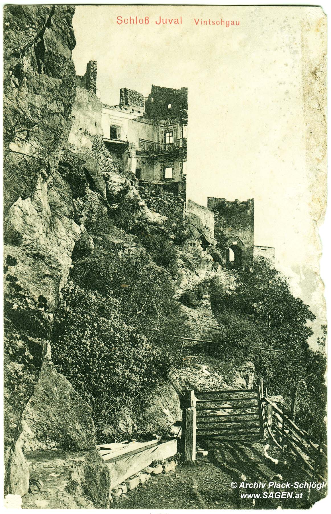 Schloss Juval um 1899