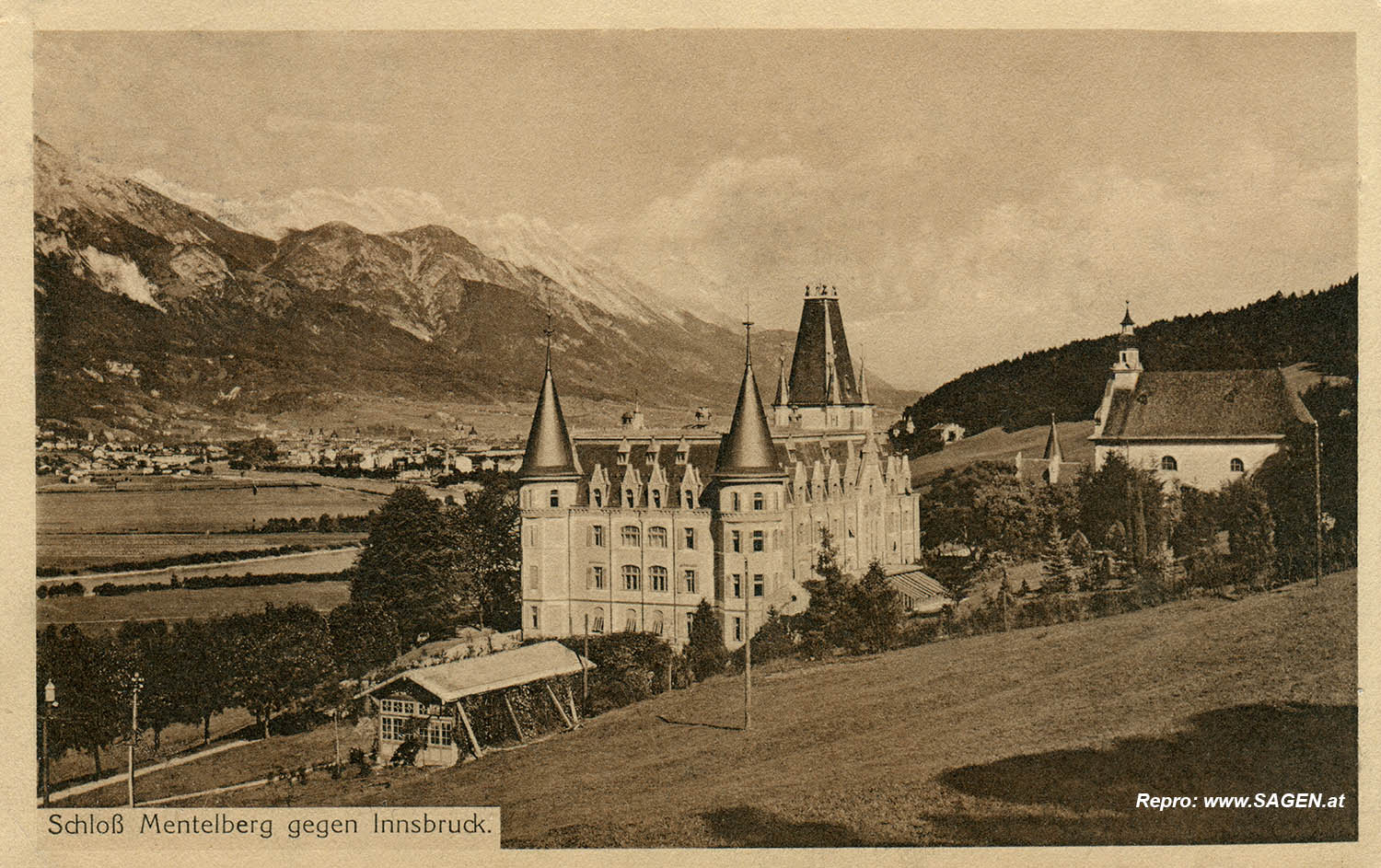 Schloss Mentlberg gegen Innsbruck