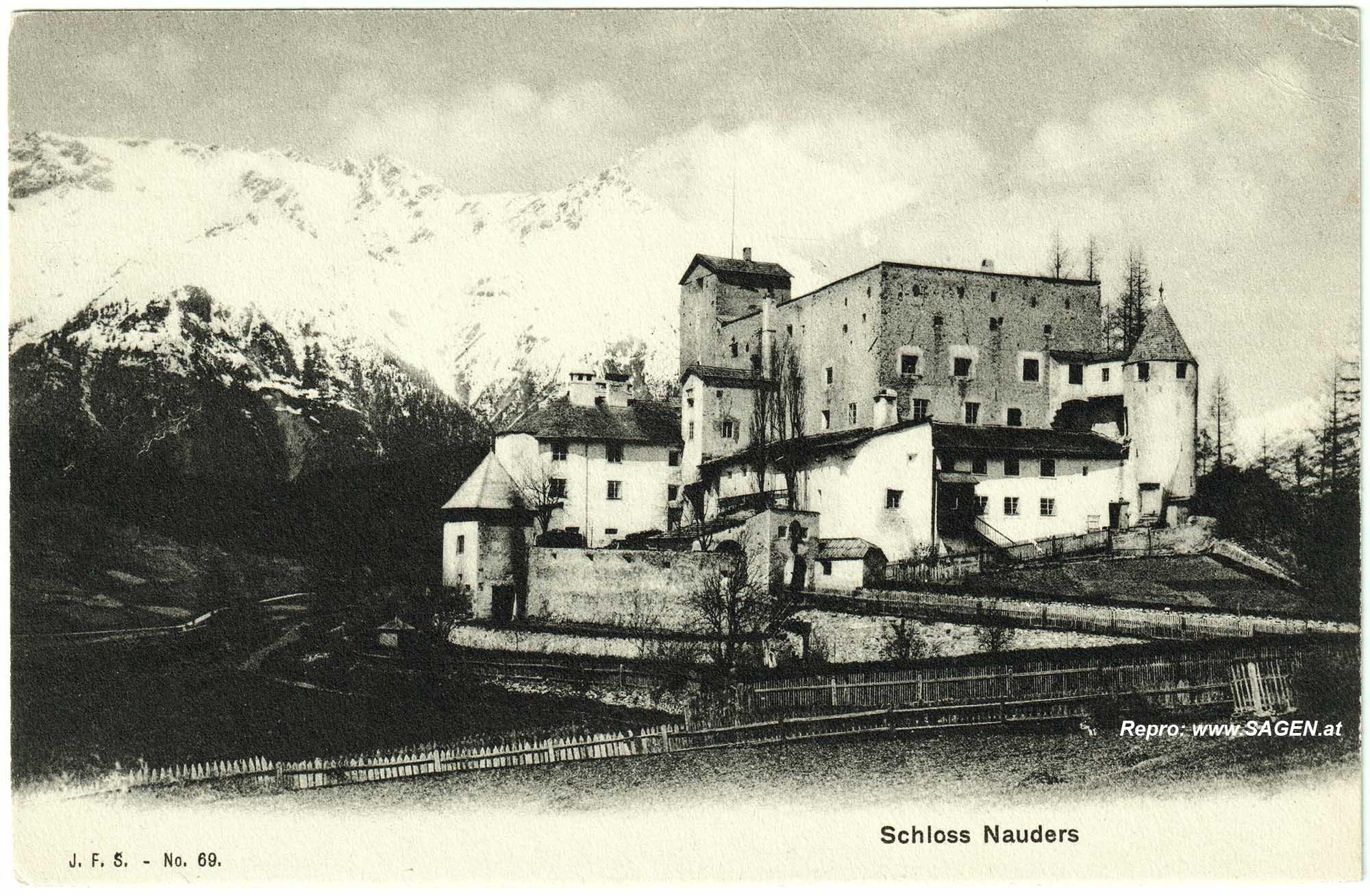 Schloss Nauders um 1910