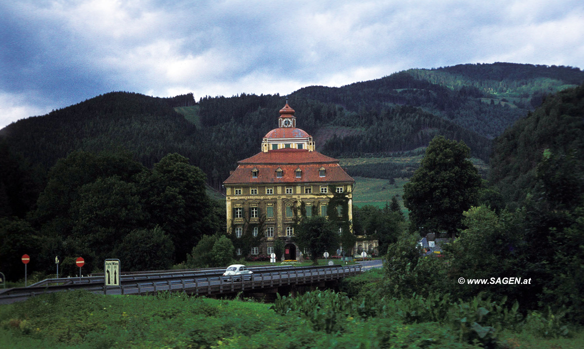 Schloss Pöckstein 1970er Jahre
