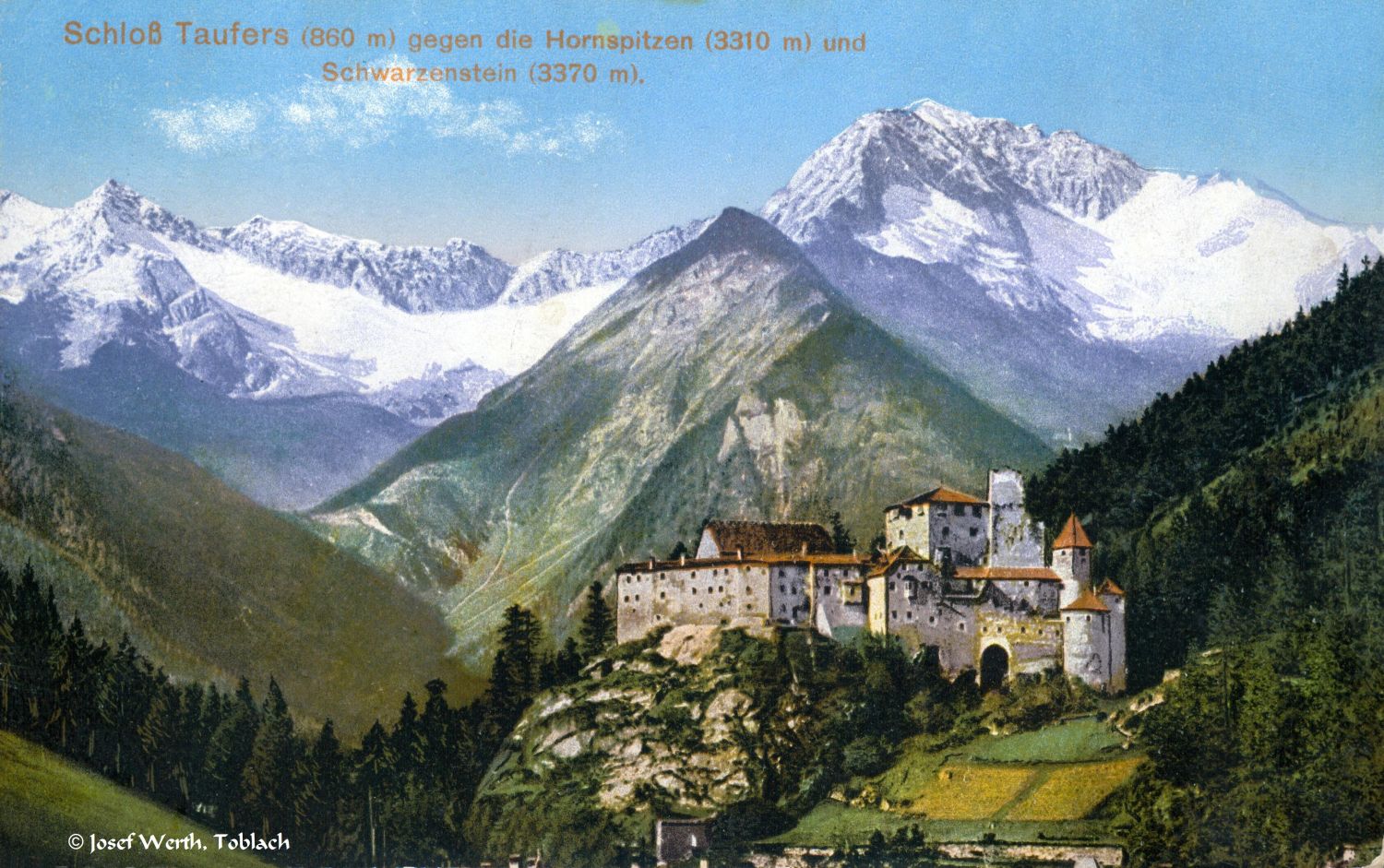 Schloss Taufers 1918