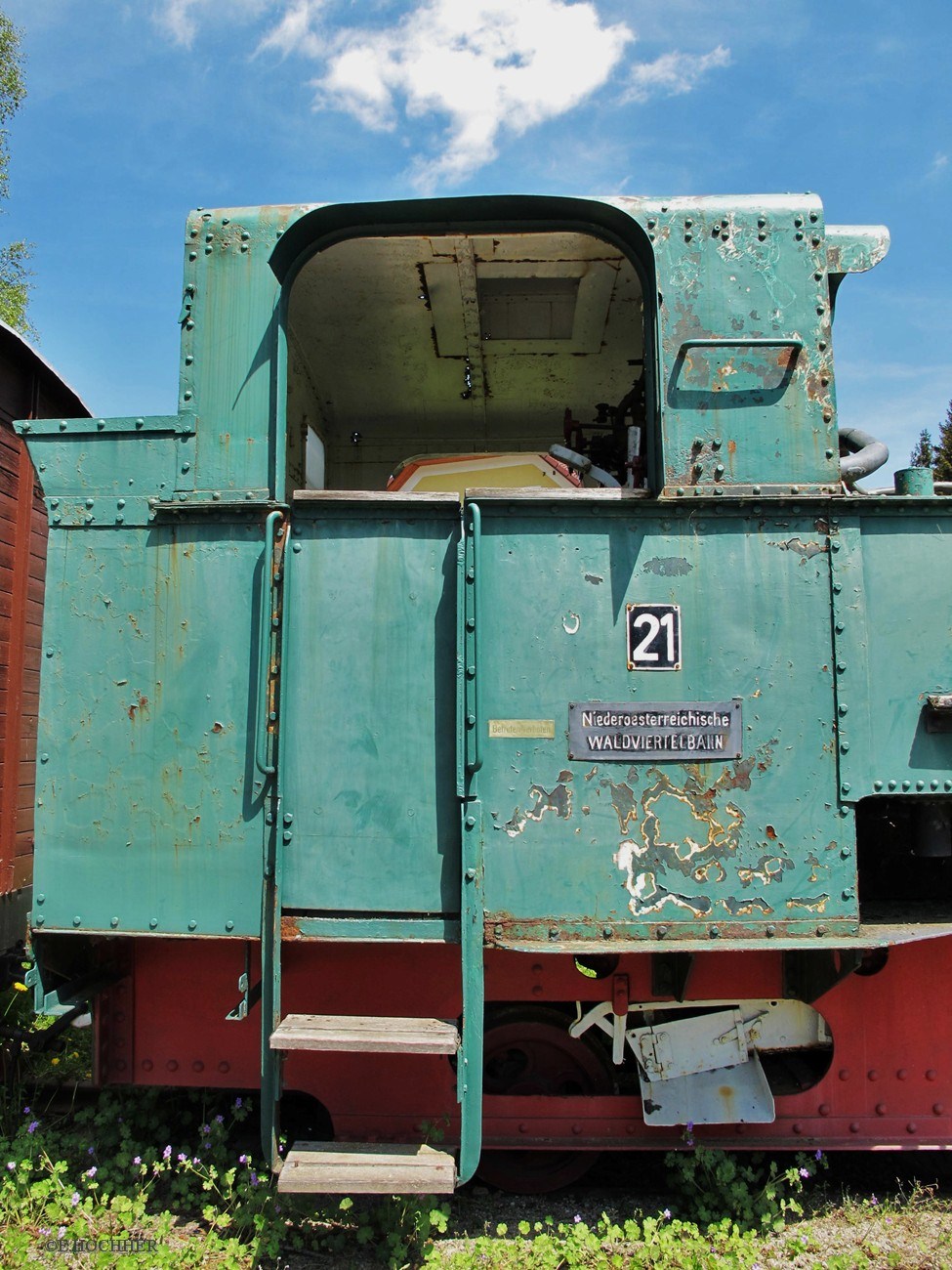 Schmalspur-Lokomotive der Zwettlerbahn