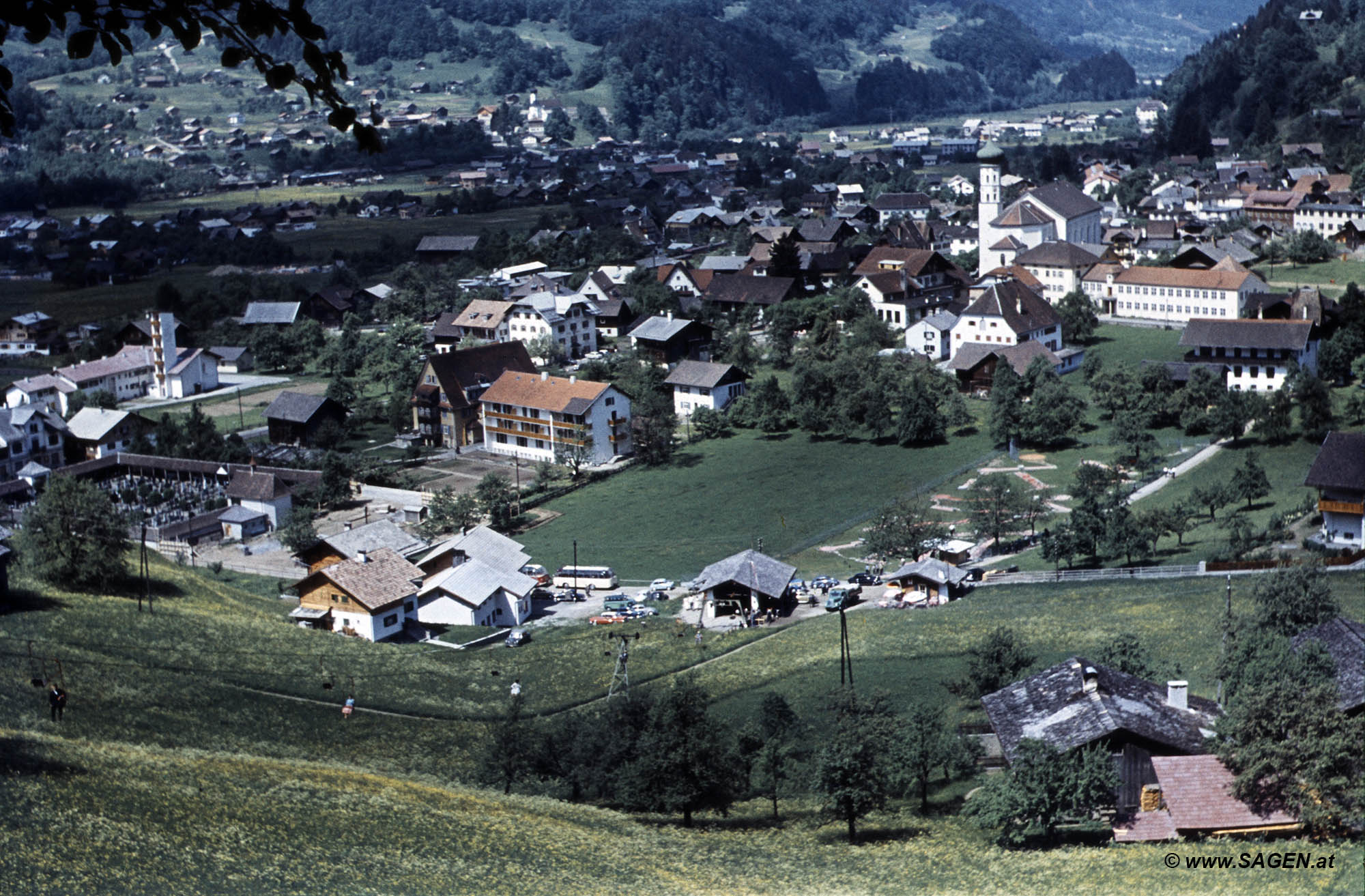 Schruns Hochjochbahn 1957