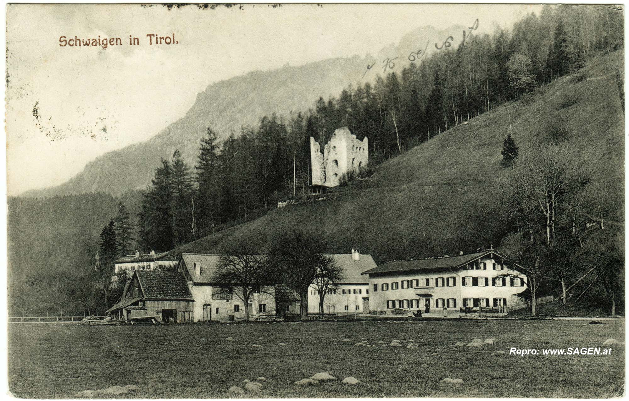 Schwaigen in Tirol, Burg Katzenstein