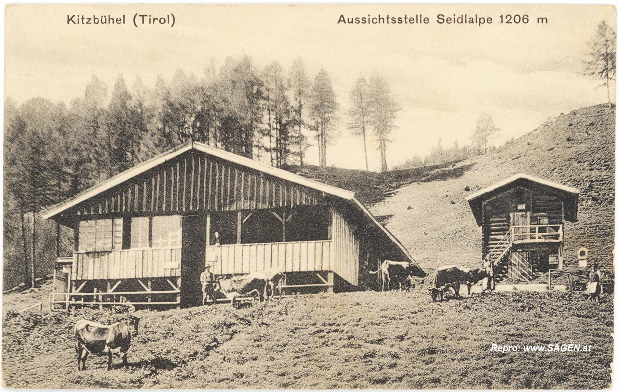 Seidlalm Kitzbühel um 1917