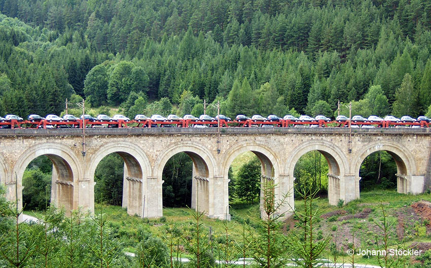 Semmeringbahn, Frachtzug