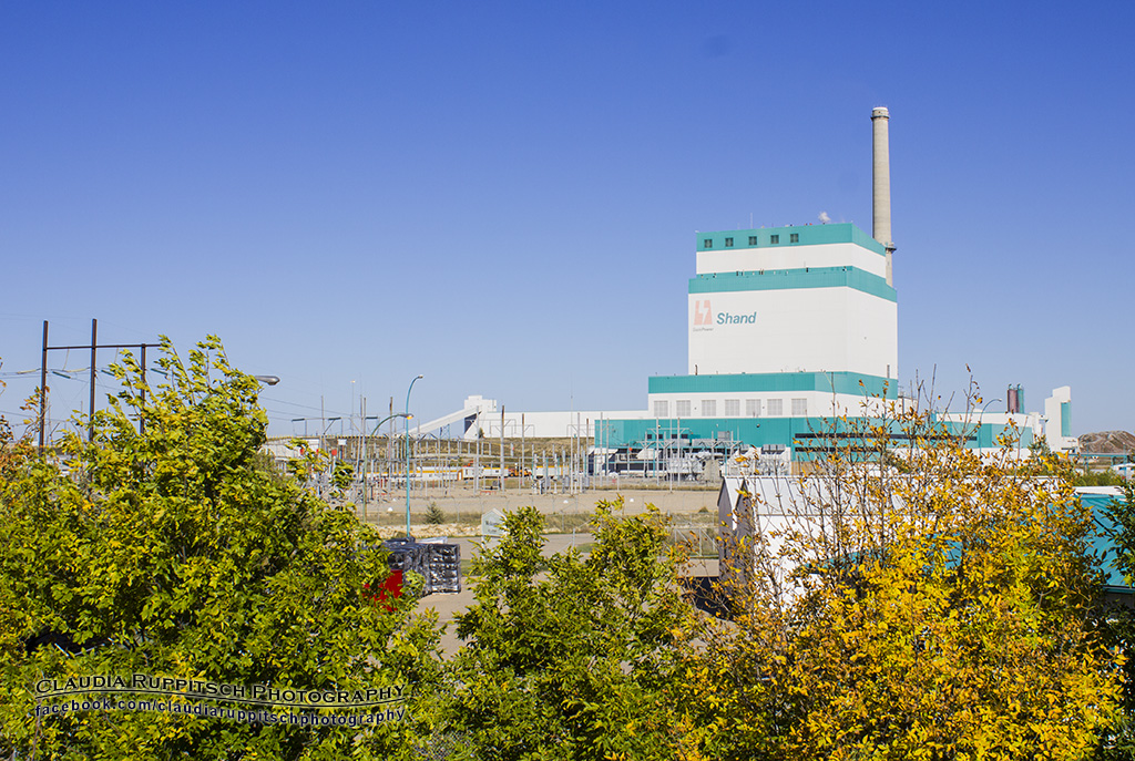 Shand Power Station nahe Estevan, Saskatchewan