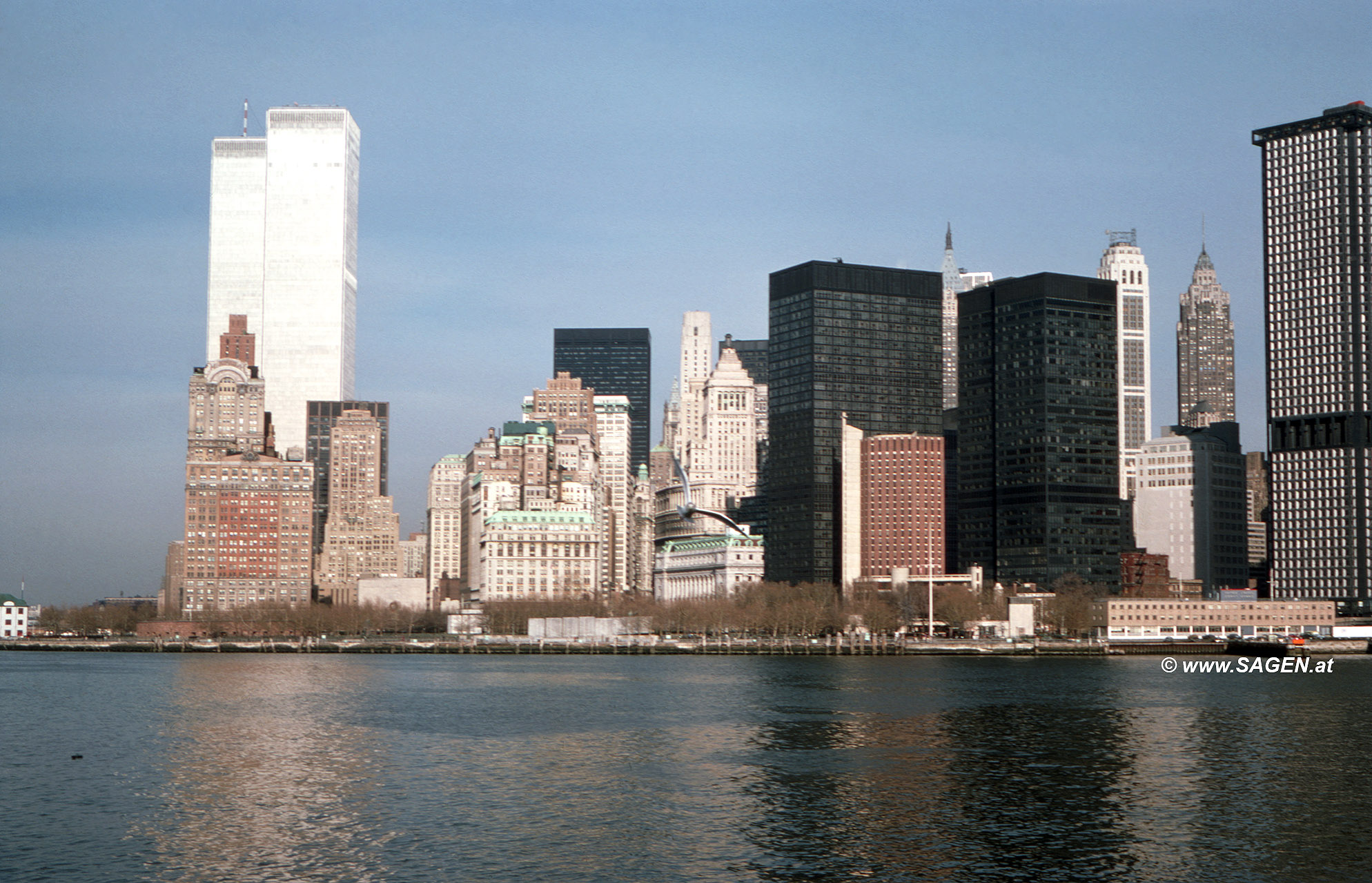 Skyline von New York City im Jahr 1978