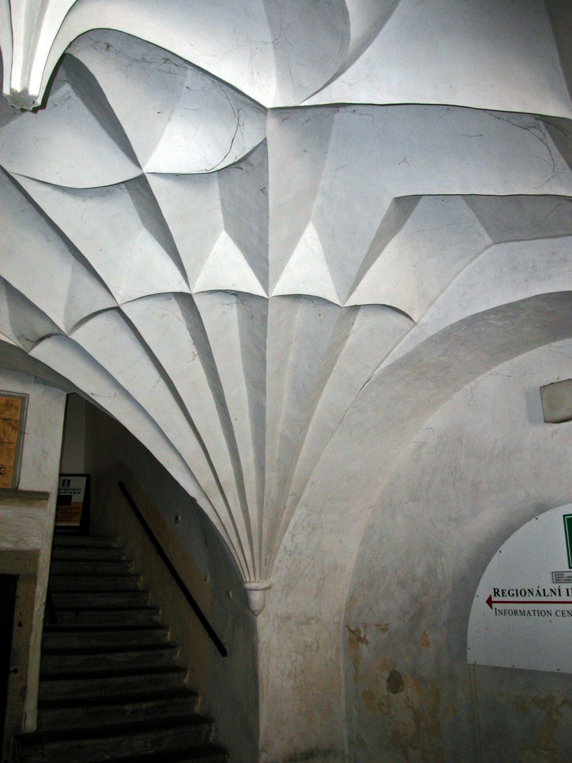 Slavonice - Haus mit Diamantgewölbe